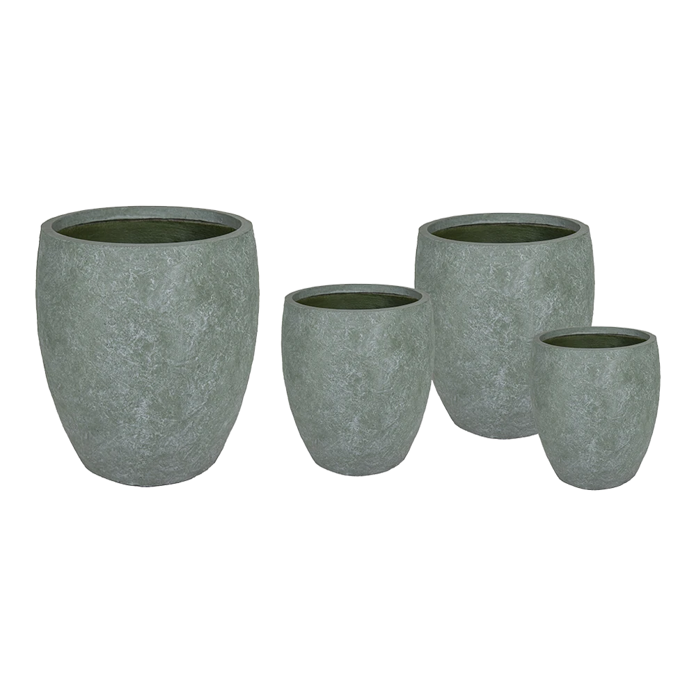 Bloempot Arizona BulletHigh Cypress Wash - D44.5 X H50cm - Groen 4 Bloempot Arizona BulletHigh Cypress Wash - D44.5 X H50cm - Groen - Afbeelding 2