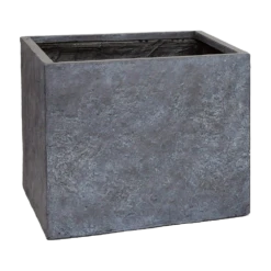 Plantenbak Arizona Cubi - L44 X B44 X H38cm - Donkergrijs