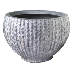 Bloempot Arkansas Monika 1 Washed - D80 X H56cm - Lichtgrijs