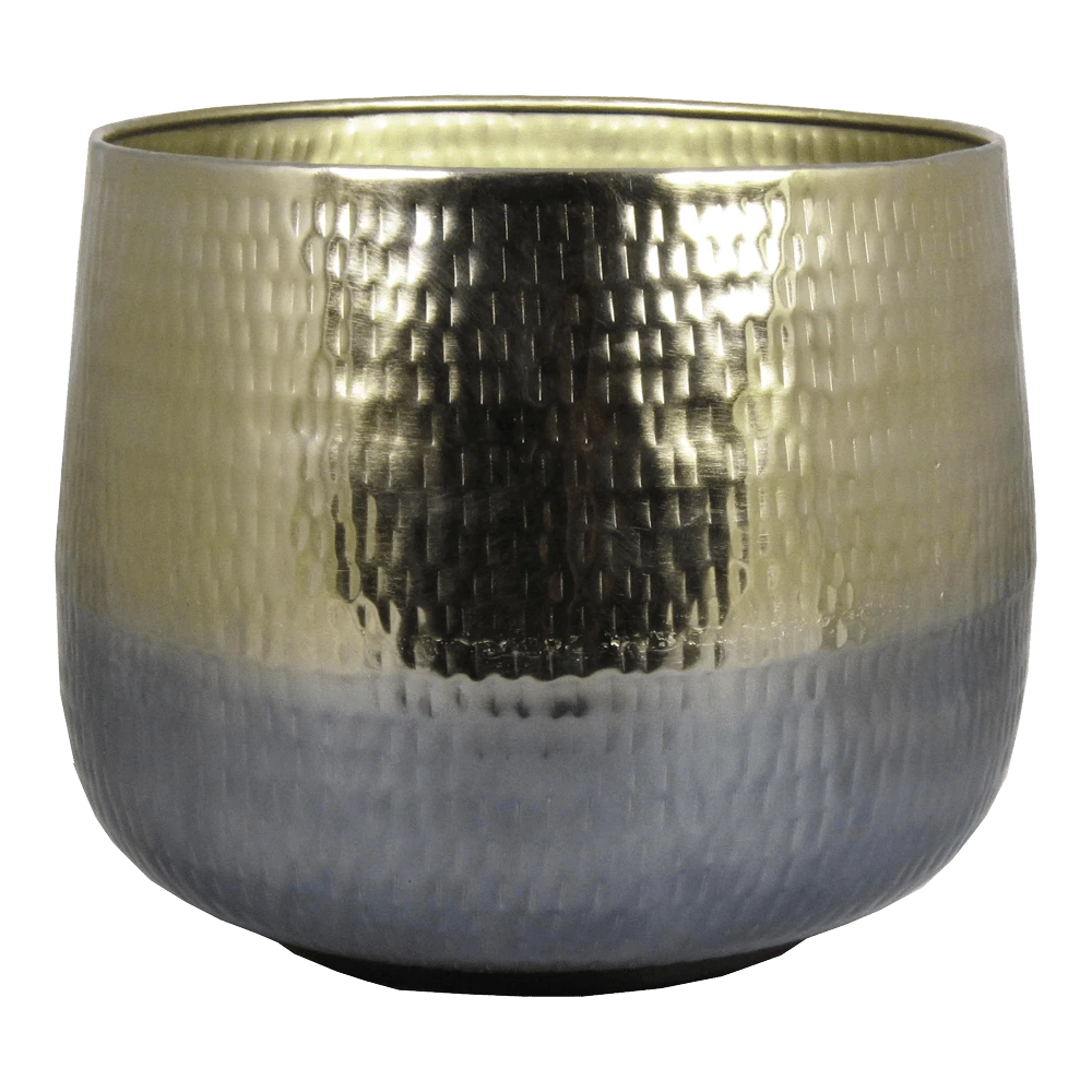 Bloempot Athene - D29 X H25cm - Goud 2 Bloempot Athene - D29 X H25cm - Goud