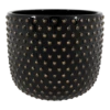 Bloempot Bolino - D24 X H21cm - Shiny Black 2 Bloempot Bolino - D24 X H21cm - Shiny Black -Natur Bloemen Winkel bloempot bolino d24 x h21cm shiny black bloempot 1