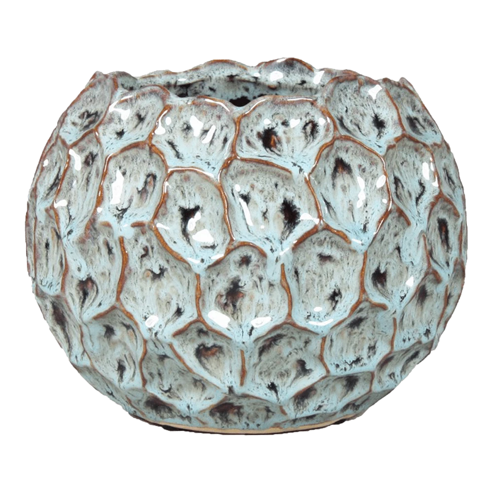 Bloempot Brussel - D26 X H22cm - Groen 3 Bloempot Brussel - D26 X H22cm - Groen