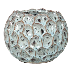 Bloempot Brussel - D19 X H15cm - Groen