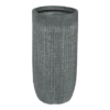 Bloempot Bryan Hoog - D24 X H49cm - Grijs 1 Bloempot Bryan Hoog - D24 X H49cm - Grijs -Natur Bloemen Winkel bloempot bryan hoog grijs bloempot 1