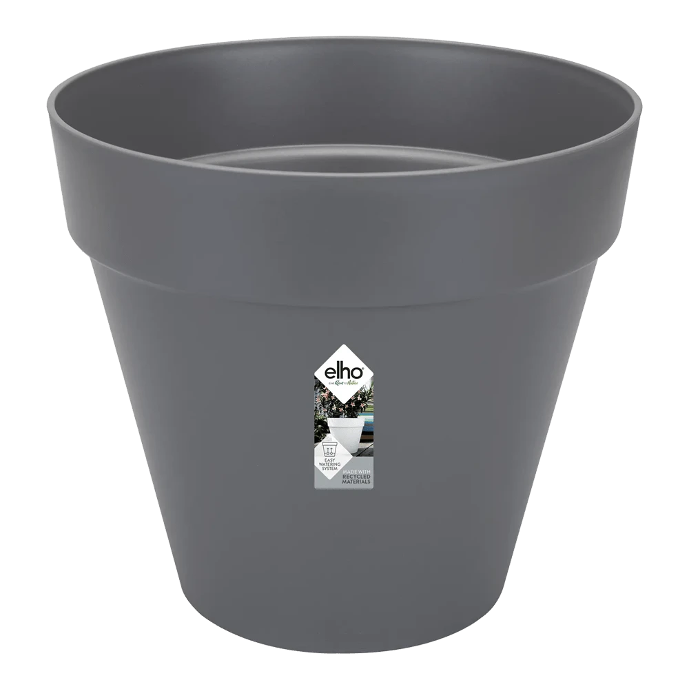 Bloempot Elho Loft Urban Rond 40cm - Antraciet 4 Bloempot Elho Loft Urban Rond 40cm - Antraciet - Afbeelding 2