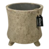 Bloempot Freemont - D30 X H32cm - Cream 2 Bloempot Freemont - D30 X H32cm - Cream -Natur Bloemen Winkel bloempot freemont d30 x h32cm cream bloempot 1 3
