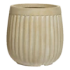 Bloempot Laura - D43 X H43cm - Beige 1 Bloempot Laura - D43 X H43cm - Beige -Natur Bloemen Winkel bloempot laura beige bloempot 1