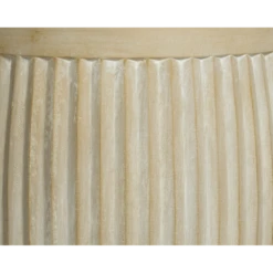 Bloempot Laura - D43 X H43cm - Beige 7 Bloempot Laura - D43 X H43cm - Beige -Natur Bloemen Winkel bloempot laura beige bloempot 3