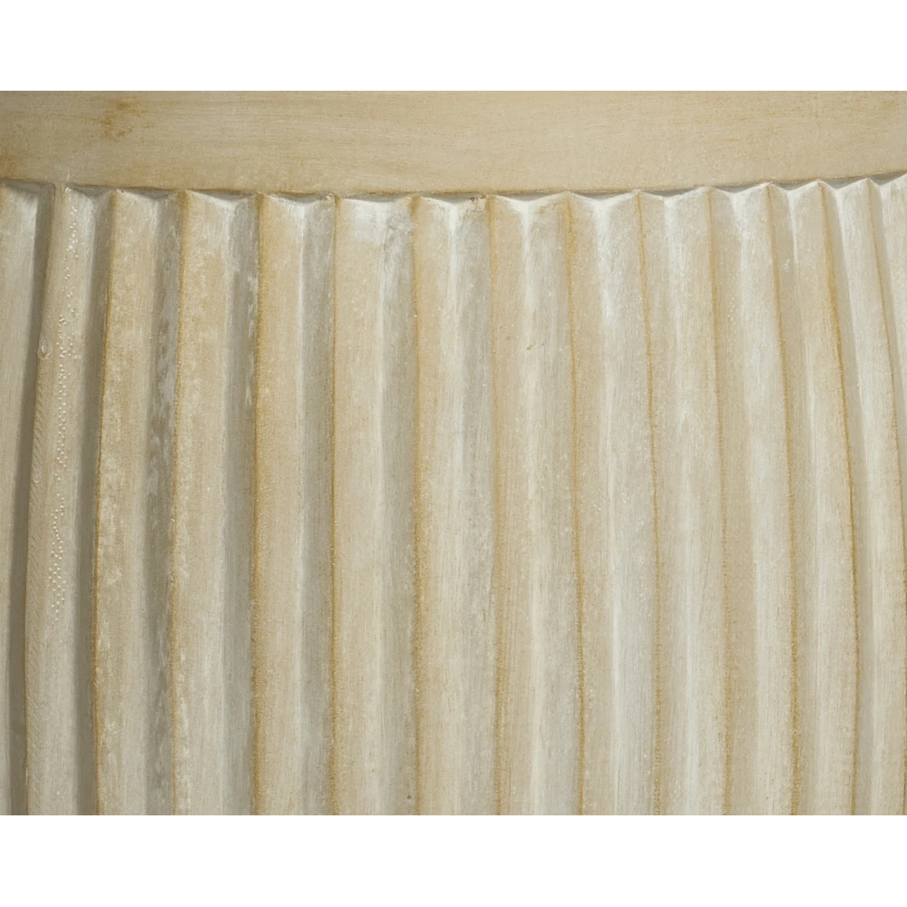 Bloempot Laura - D43 X H43cm - Beige 5 Bloempot Laura - D43 X H43cm - Beige - Afbeelding 3