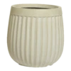 Bloempot Laura - D32 X H32cm - Off White 2 Bloempot Laura - D32 X H32cm - Off White -Natur Bloemen Winkel bloempot laura off white bloempot 1