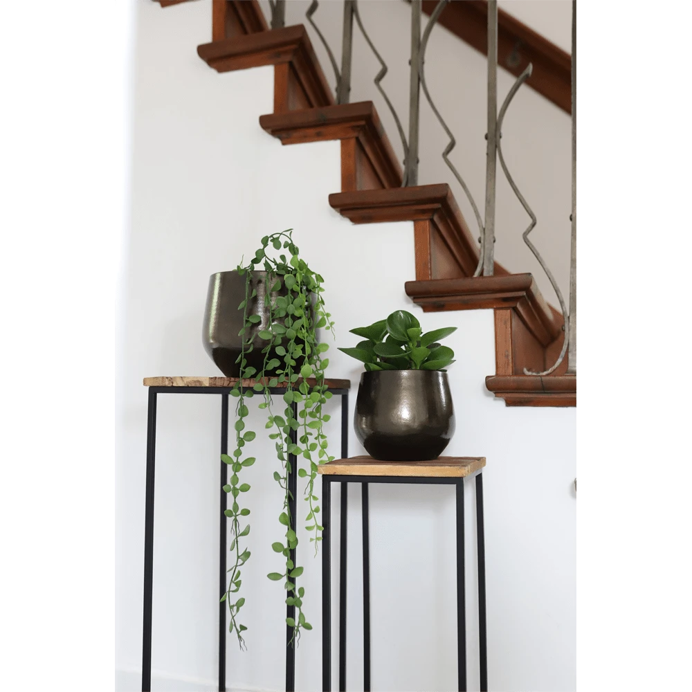 Bloempot Petra - D19 X H16cm - Koper 5 Bloempot Petra - D19 X H16cm - Koper - Afbeelding 3