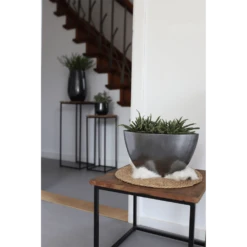 Bloempot Petra - D33 X H31cm - Platinum 7 Bloempot Petra - D33 X H31cm - Platinum -Natur Bloemen Winkel bloempot petra platinum bloempot 3