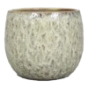 Bloempot Sierra - D19 X H17,5cm - Creme -Natur Bloemen Winkel bloempot sierra creme bloempot 1