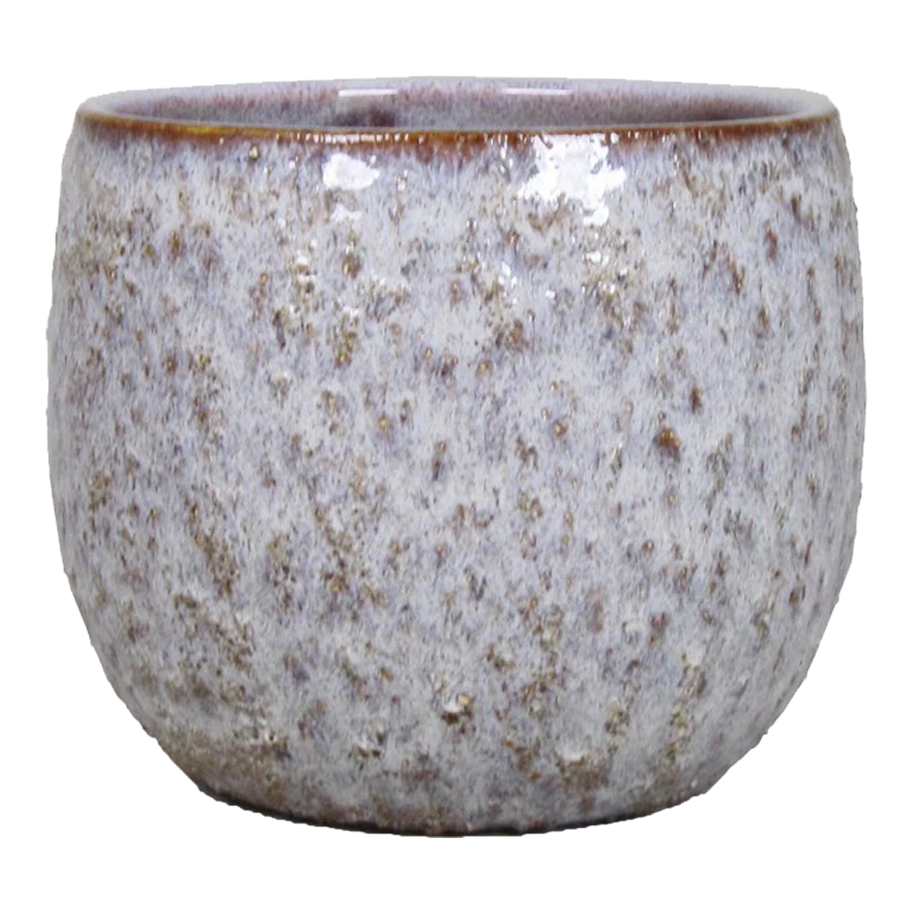 Bloempot Sierra - D16,5 X H13,5cm - Living Grijs 3 Bloempot Sierra - D16,5 X H13,5cm - Living Grijs