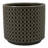 Bloempot Thies - D19 X H17cm - Antraciet 2 Bloempot Thies - D19 X H17cm - Antraciet -Natur Bloemen Winkel bloempot thies d19 x h17cm antraciet bloempot 1