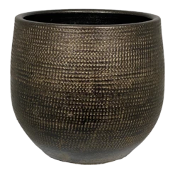 Bloempot Tokio - D28 X H26cm - Goud