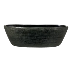 Bloempot Tokio Ovaal - L40 X B14 X H12cm - Groen