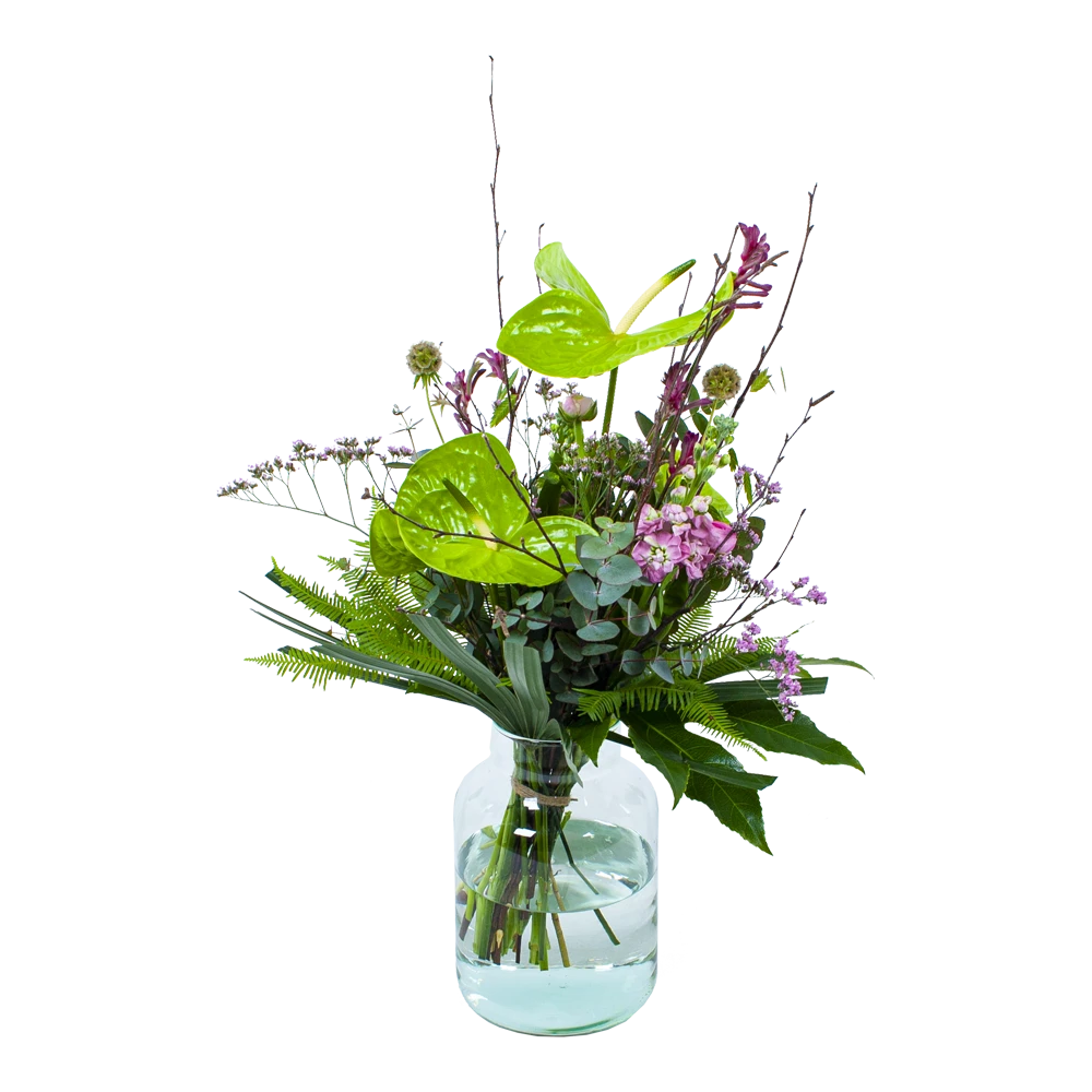 Boeket Anthurium Middel 3 Boeket Anthurium Middel