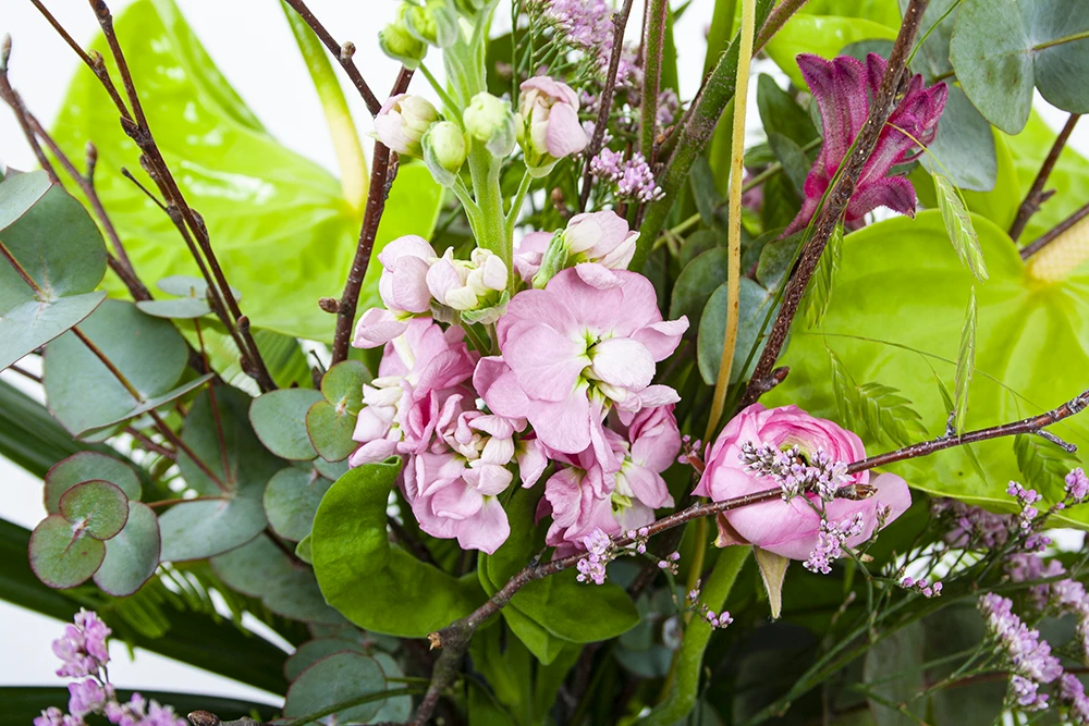 Boeket Anthurium Groot 5 Boeket Anthurium Groot - Afbeelding 3