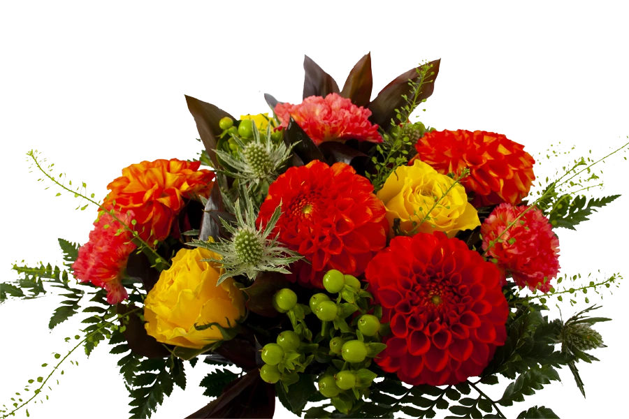 Boeket Dahlia Groot 5 Boeket Dahlia Groot - Afbeelding 3