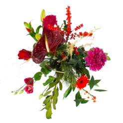 Boeket Liefdevolle Kerst Middel -Natur Bloemen Winkel boeket liefdevolle kerst boeketten 2 1 1