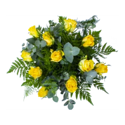 Boeket Rosa Geel Middel -Natur Bloemen Winkel boeket rosa geel boeketten 2 1