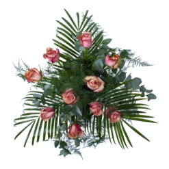 Boeket Rosa Roze Middel -Natur Bloemen Winkel boeket rosa roze boeketten 2 1