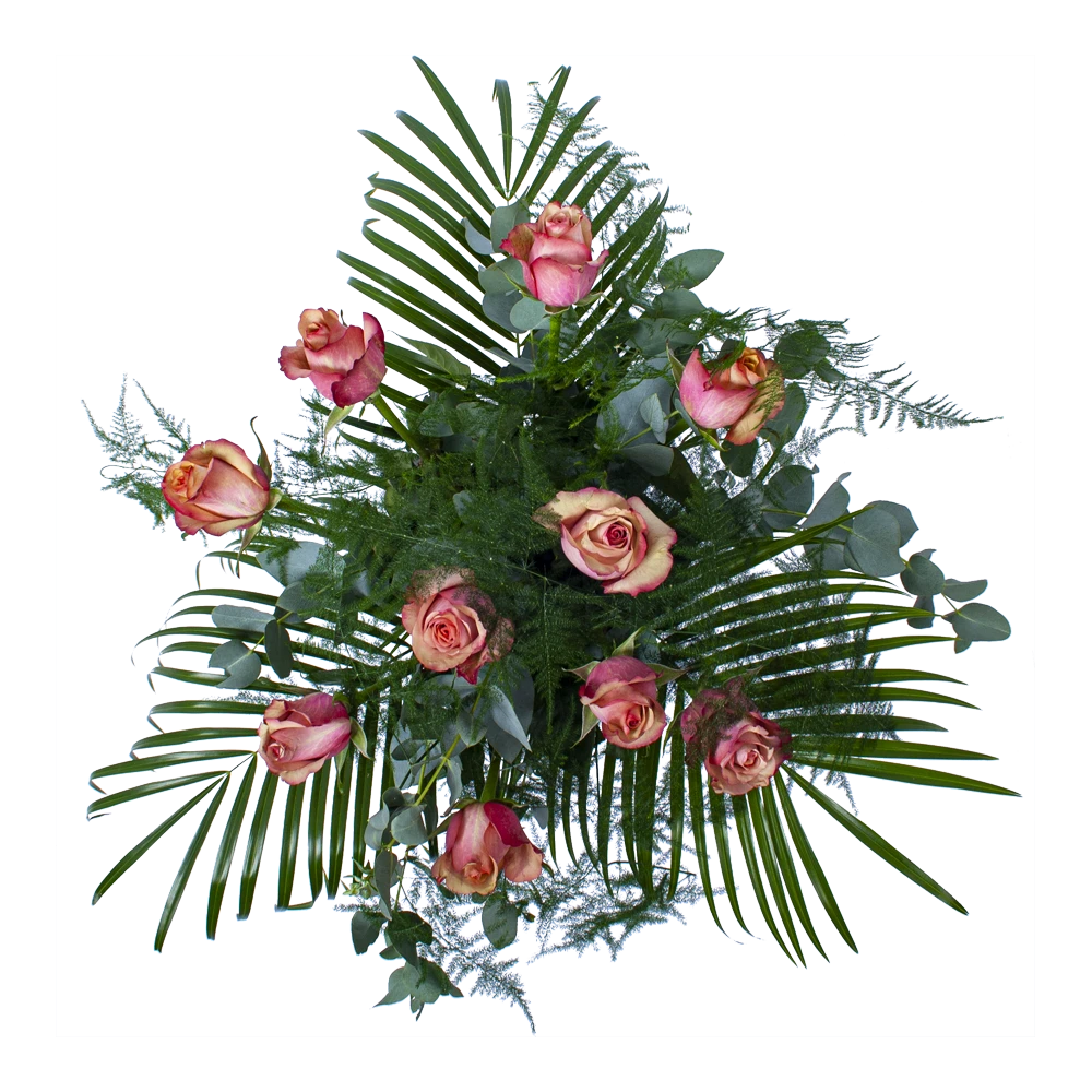 Boeket Rosa Roze Klein 4 Boeket Rosa Roze Klein - Afbeelding 2