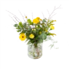 Boeket Vrolijk Geel Middel 2 Boeket Vrolijk Geel Middel -Natur Bloemen Winkel boeket vrolijk geel boeketten 1 2