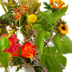 Boeket Vrolijk Middel -Natur Bloemen Winkel boeket vrolijk middel boeketten 4