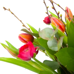 Boeket Vrolijk Roze Klein -Natur Bloemen Winkel boeket vrolijk roze boeketten 3 1