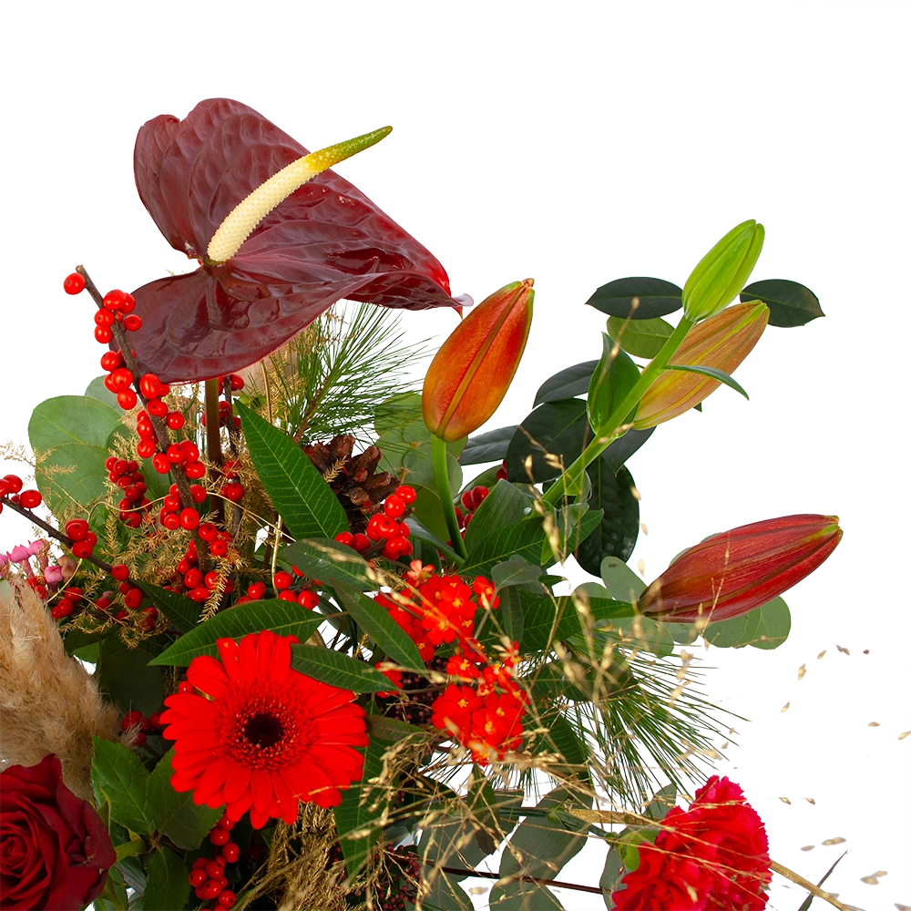 Boeket Winterse Pluim Groot 5 Boeket Winterse Pluim Groot - Afbeelding 3