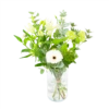 Boeket Wit Gebaar Middel -Natur Bloemen Winkel boeket wit gebaar boeketten 1