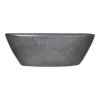 Bloempot Mira Ovaal - L69 X B17 X H25cm - Antraciet -Natur Bloemen Winkel boot mira 69x17x25cm plantenschaal antraciet 1