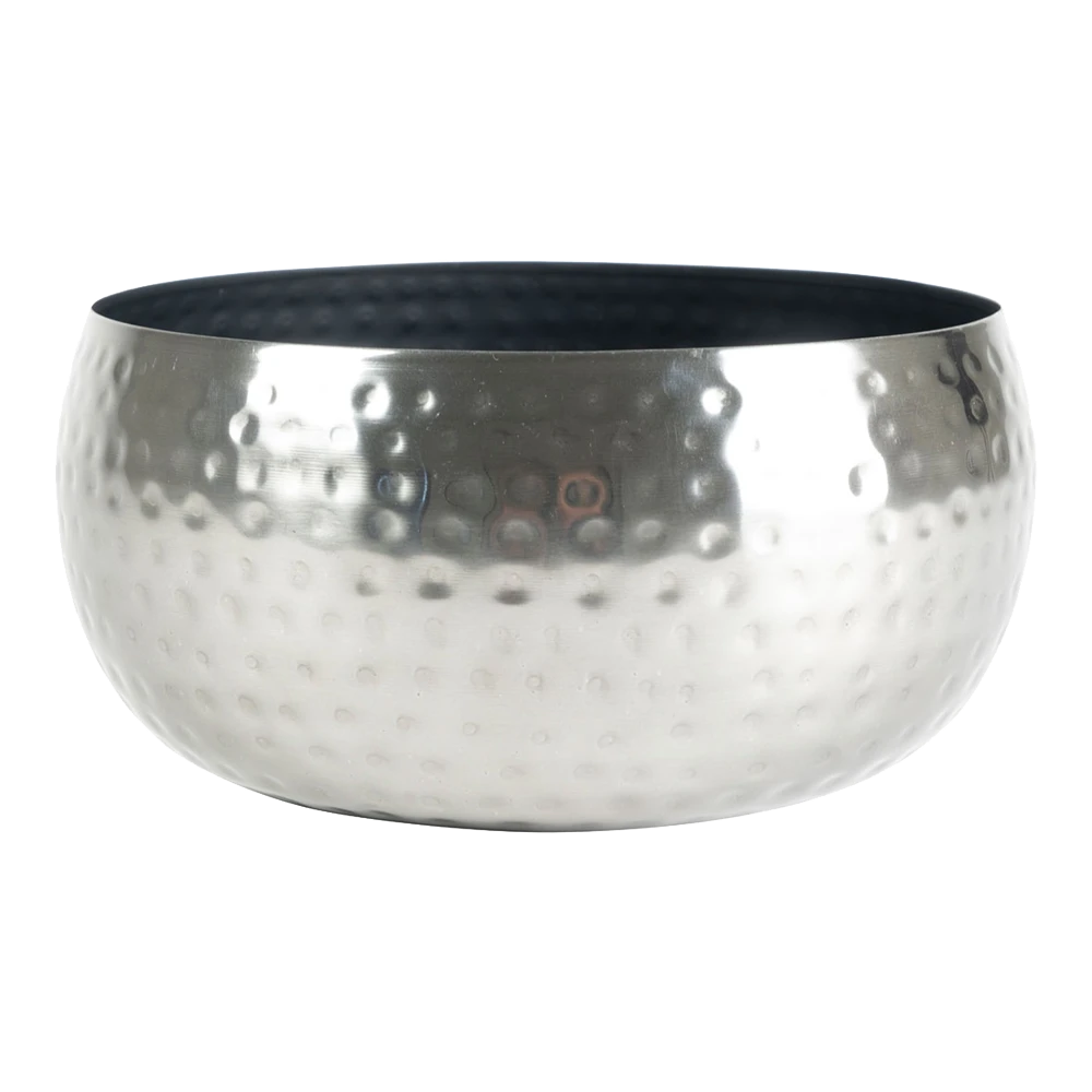 Plantenschaal Kody - D24 X H11cm - Lood 3 Plantenschaal Kody - D24 X H11cm - Lood