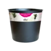 Plantencontainer Elho Brussels Diamond Hoog 32cm - Living Black 1 Plantencontainer Elho Brussels Diamond Hoog 32cm - Living Black -Natur Bloemen Winkel brussels diamond hoog easy insert 32cm accessoires 1 3
