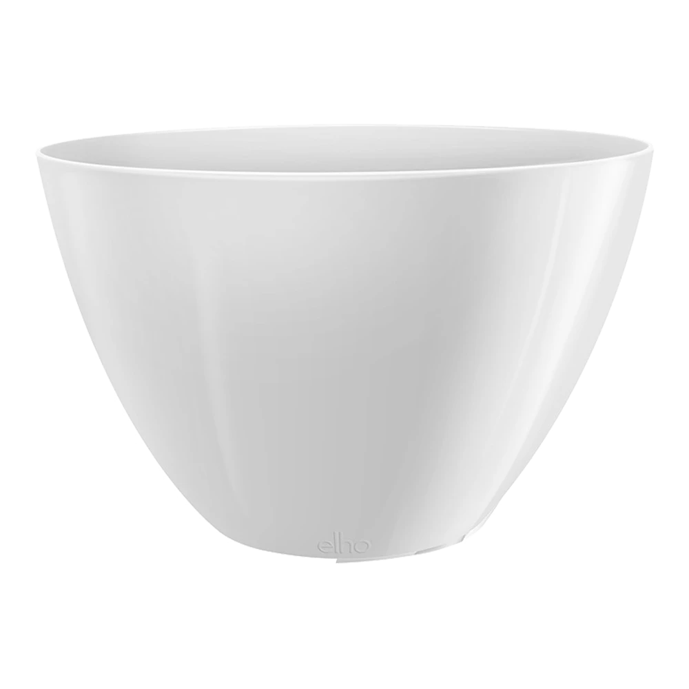 Bloempot Elho Brussels Diamond Ovaal Hoog 36cm - Wit 3 Bloempot Elho Brussels Diamond Ovaal Hoog 36cm - Wit