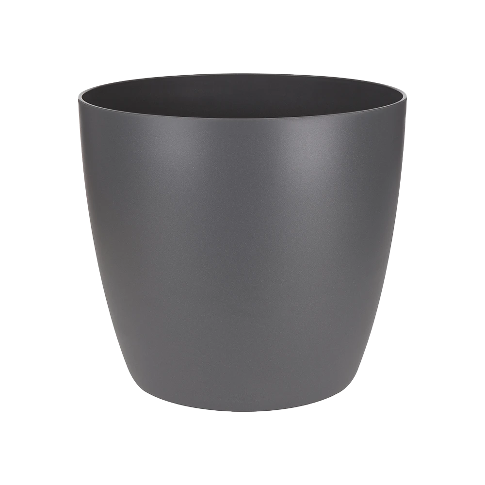 Bloempot Elho Brussels Rond 30cm - Antraciet 3 Bloempot Elho Brussels Rond 30cm - Antraciet