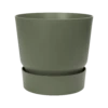 Elho Bloempot Greenville Rond 47cm - Bladgroen -Natur Bloemen Winkel greenville rond 47cm bloempot bladgroen 1 8