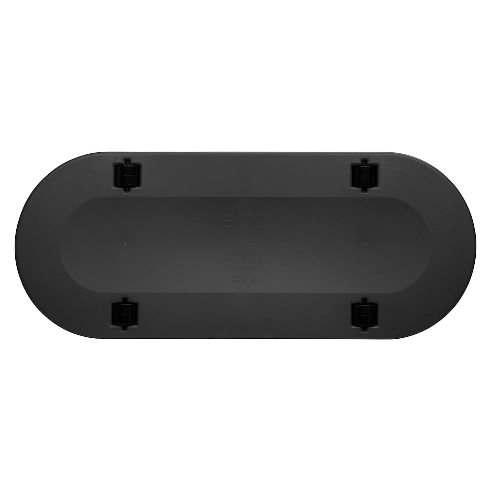 Bloembak Elho Greenville Terrace 80cm - Met Wielen - Living Black 7 Bloembak Elho Greenville Terrace 80cm - Met Wielen - Living Black - Afbeelding 5