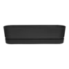 Bloembak Elho Greenville Terrace Long 70cm - Met Wielen - Living Black -Natur Bloemen Winkel greenville trough long 70 plantenbak living black 1 7