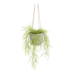 Hangpot Resa - D18,5 X H17cm - Lichtgrijs 10 Hangpot Resa - D18,5 X H17cm - Lichtgrijs -Natur Bloemen Winkel hangpot resa d18 5 x h17cm lichtgrijs hangpot 4 1