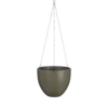 Hangpot Tusca - D22.5 X H19.5cm - Groen -Natur Bloemen Winkel hangpot tusca d22 5 h19 5 groen hangpot 1 7