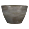 Bloempot Lester Ovaal - L40 X B20 X H27cm - Donkergrijs -Natur Bloemen Winkel lester pot ovaal dgrijs l40xb20xh27cm bloempot 1 4