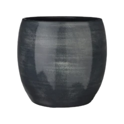 Bloempot Lester - D33 X H31cm - Donkerblauw