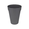 Bloempot Elho Loft Urban Rond Hoog 42cm - Antraciet -Natur Bloemen Winkel loft urban rond hoog 42 bloempot antraciet 1 12