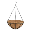 Metalen Hanging Basket 30cm - Incl. Ketting En Kokosinlegvel -Natur Bloemen Winkel metalen hanging basket 30cm incl ketting en kokosinlegvel hanging basket 1
