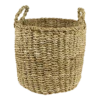 Plantenmand Joris - D30 X H27cm - Naturel -Natur Bloemen Winkel plantenmand joris d30 x h27cm naturel plantenmand 1