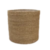 Plantenmand Stef - D33 X H33cm - Naturel -Natur Bloemen Winkel plantenmand stef d33 x h33cm naturel plantenmand 1