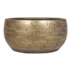 Plantenschaal Steef - D27 X H14cm - Industrieel Goud 2 Plantenschaal Steef - D27 X H14cm - Industrieel Goud -Natur Bloemen Winkel plantenschaal steef d27 x h14cm industrieel goud plantenschaal 1 1